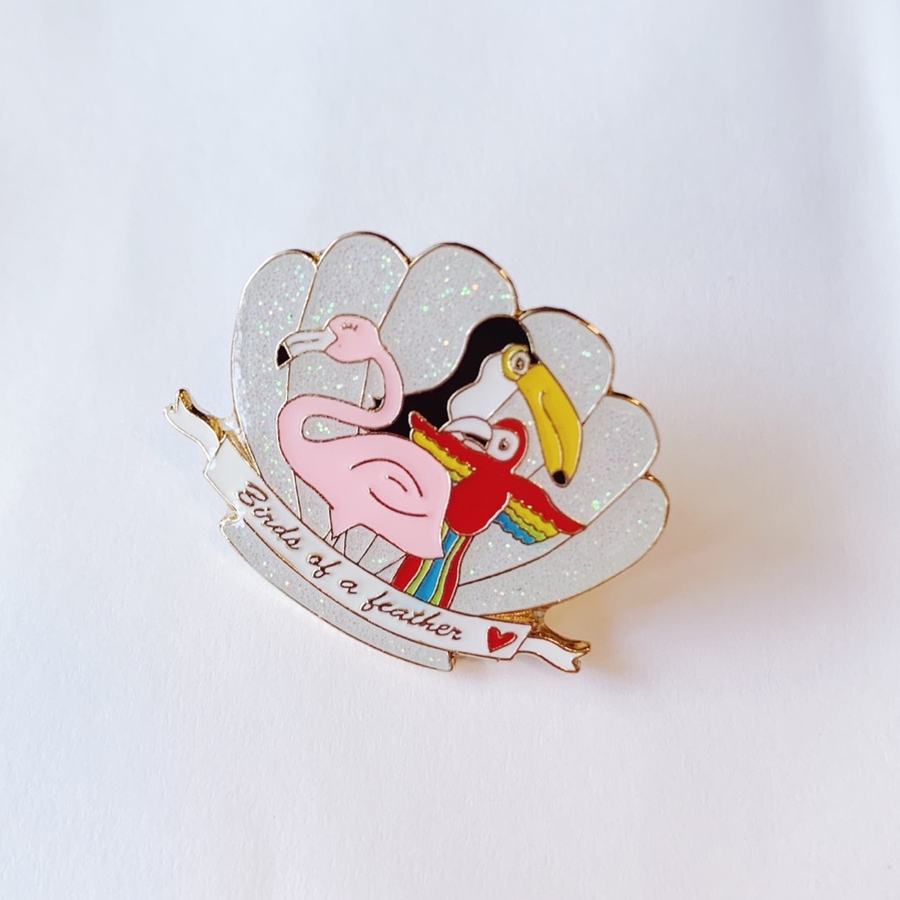 Etsy Birds of a Feather Pin